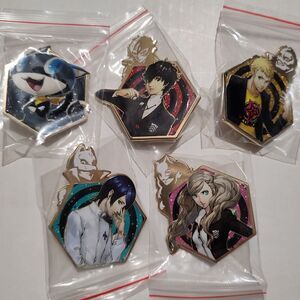 Persona 5 The Phantom Thieves Part 1 Blind Bag Series Enamel Pins Set Of 5